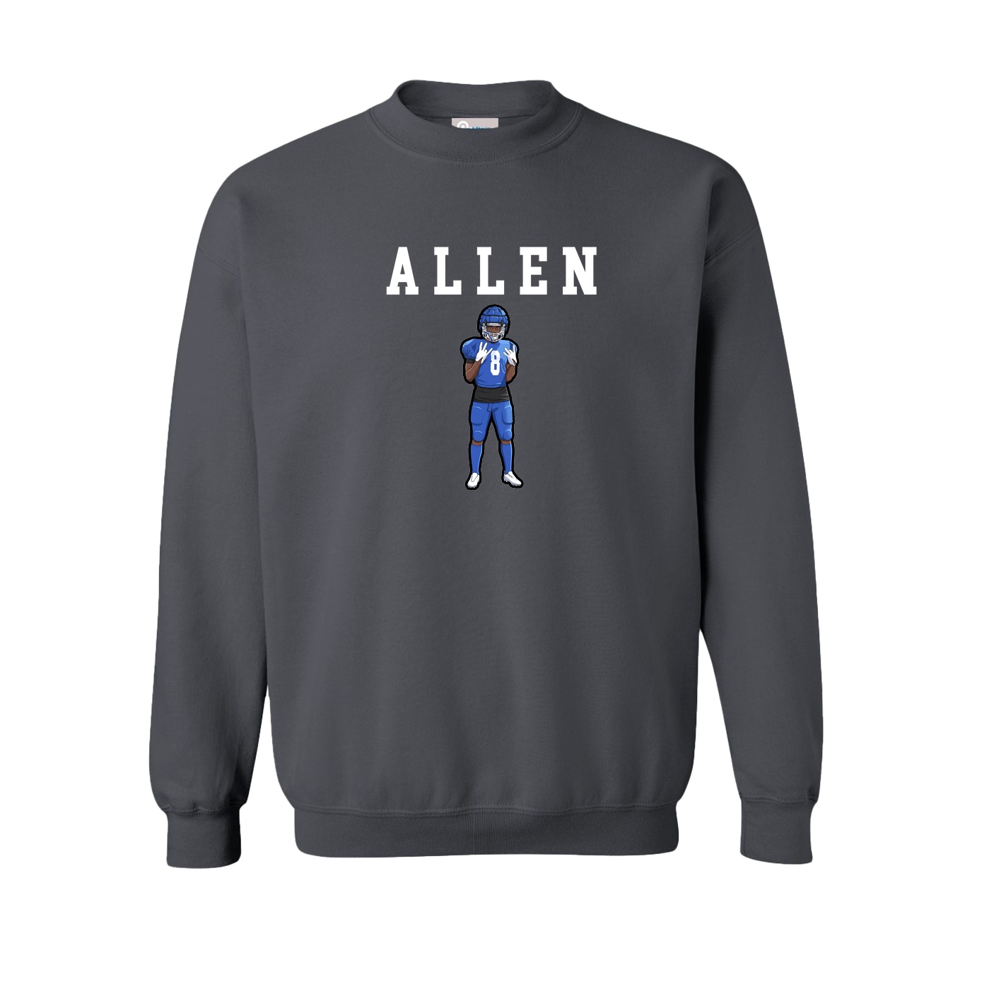 Fleece Crew — Shirsey in Grey