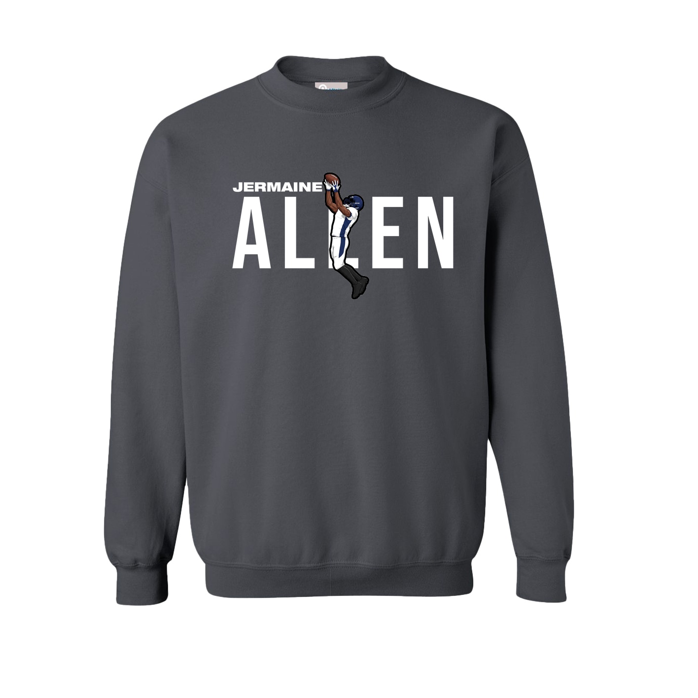 Fleece Crew — Player Name in Grey