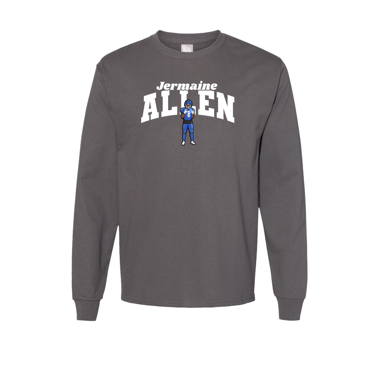 Long Sleeve Tee — Signature Arch in Grey