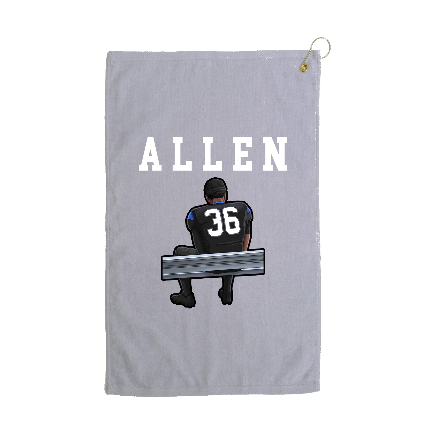 Golf Towel — Shirsey in Grey