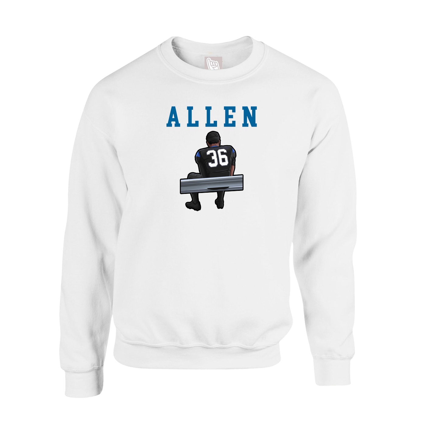 Fleece Crew — Shirsey in White
