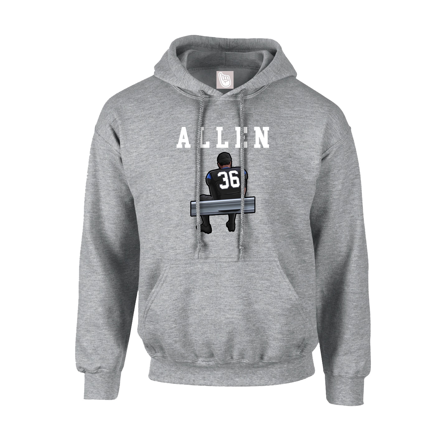 Youth Hoodie — Shirsey in Grey