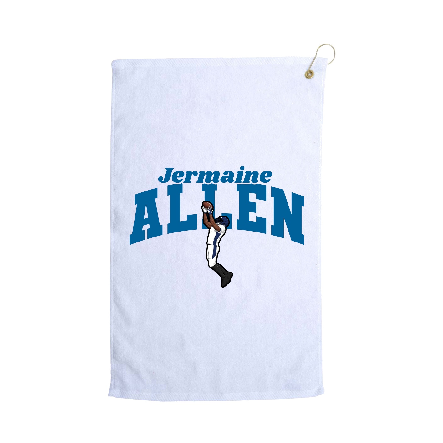 Golf Towel — Signature Arch in White