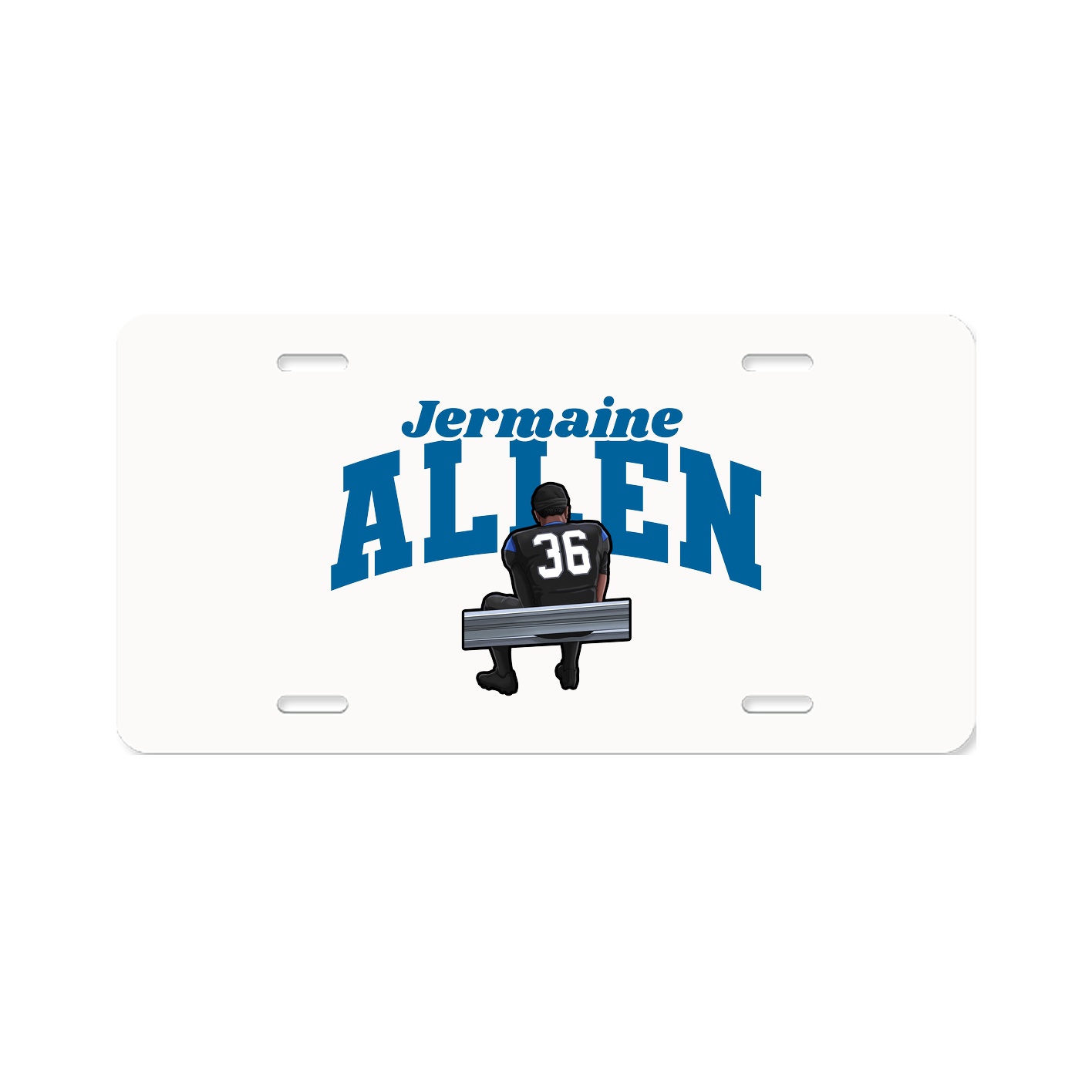 License Plate — Signature Arch in Classic