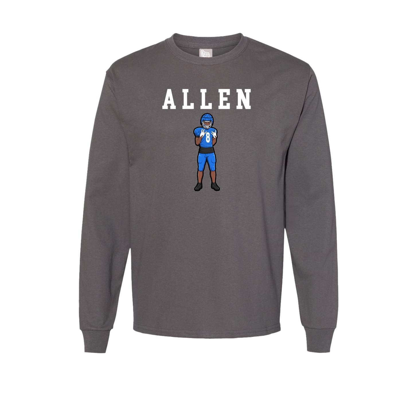 Long Sleeve Tee — Shirsey in Grey