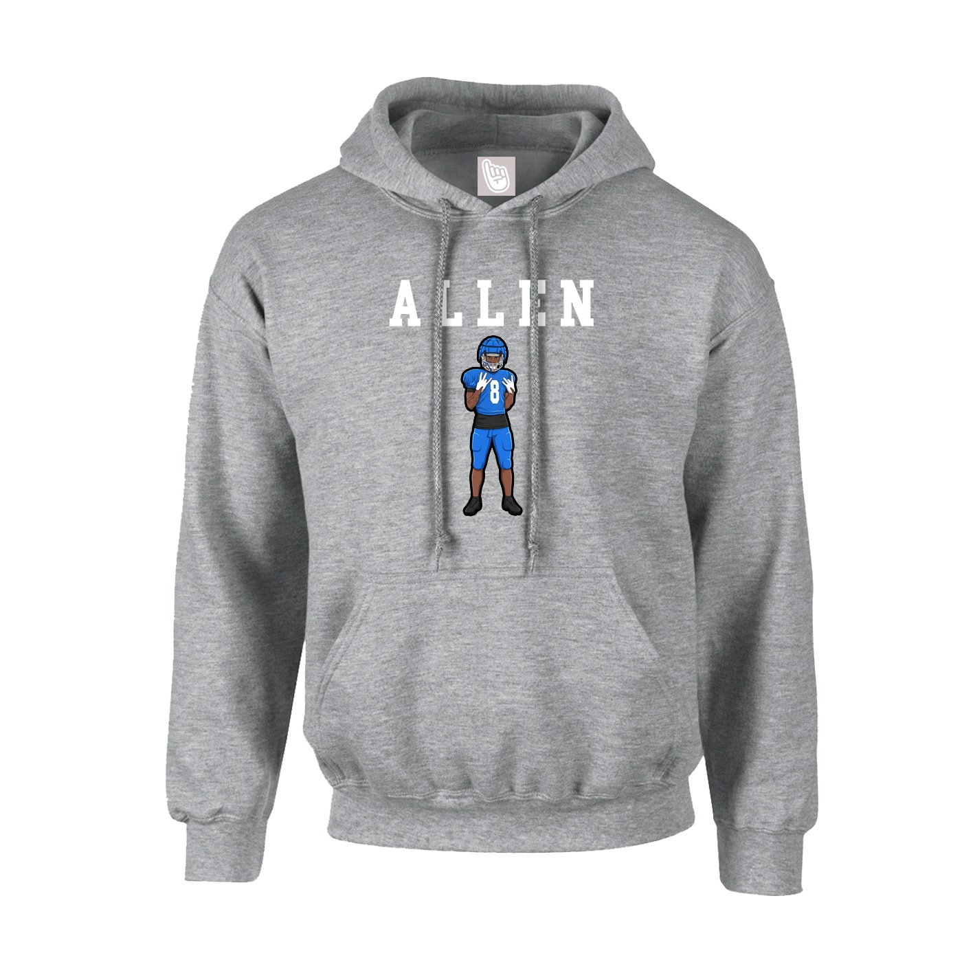 Hoodie — Shirsey in Grey