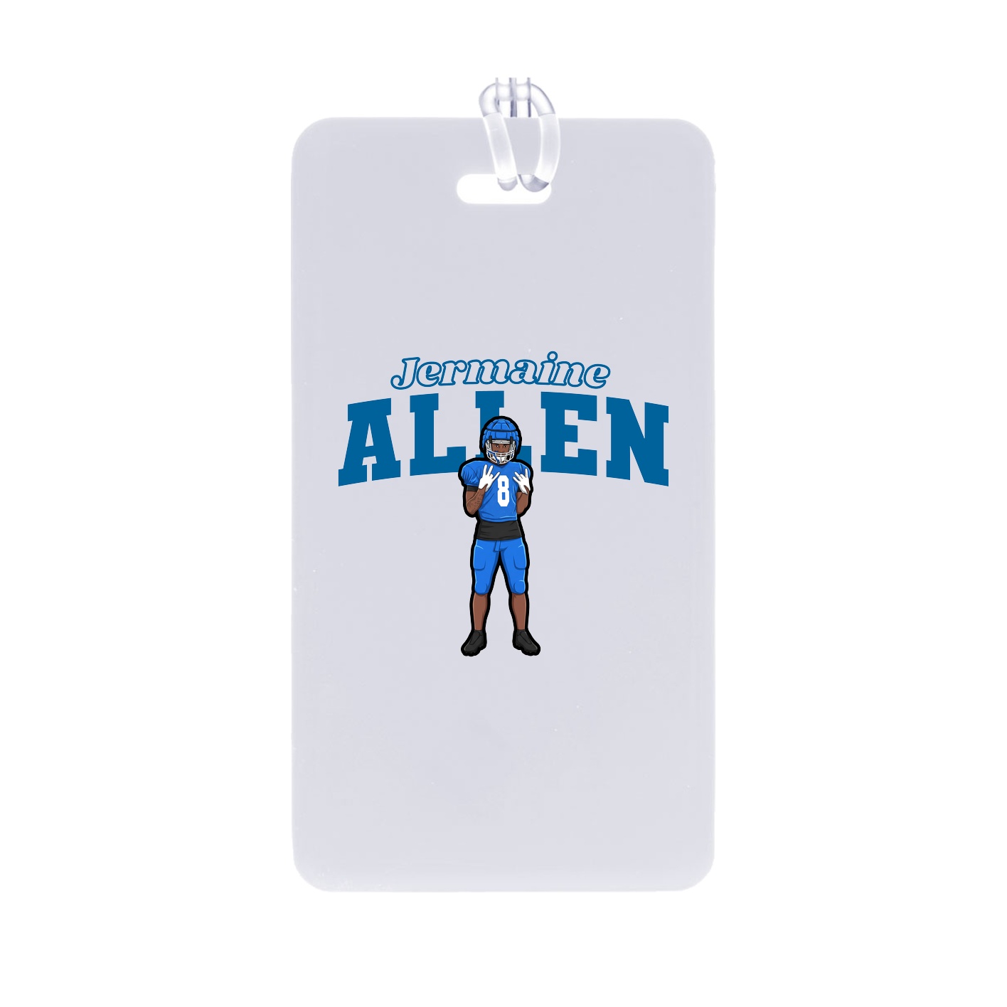 Bag Tag — Name Arch in Classic