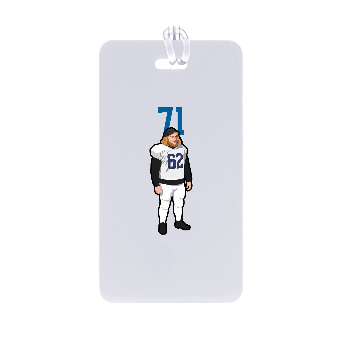 Bag Tag — Number Top in Classic