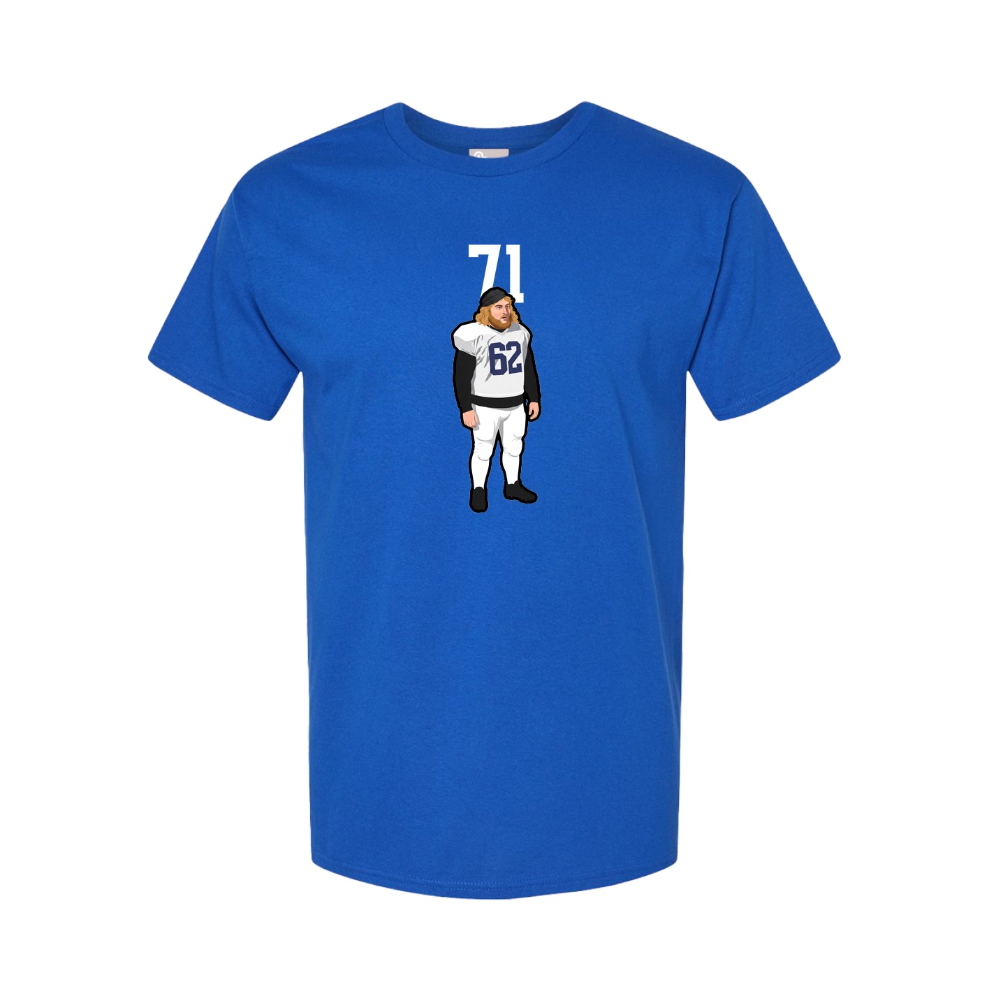 Tee — Number Top in Royal