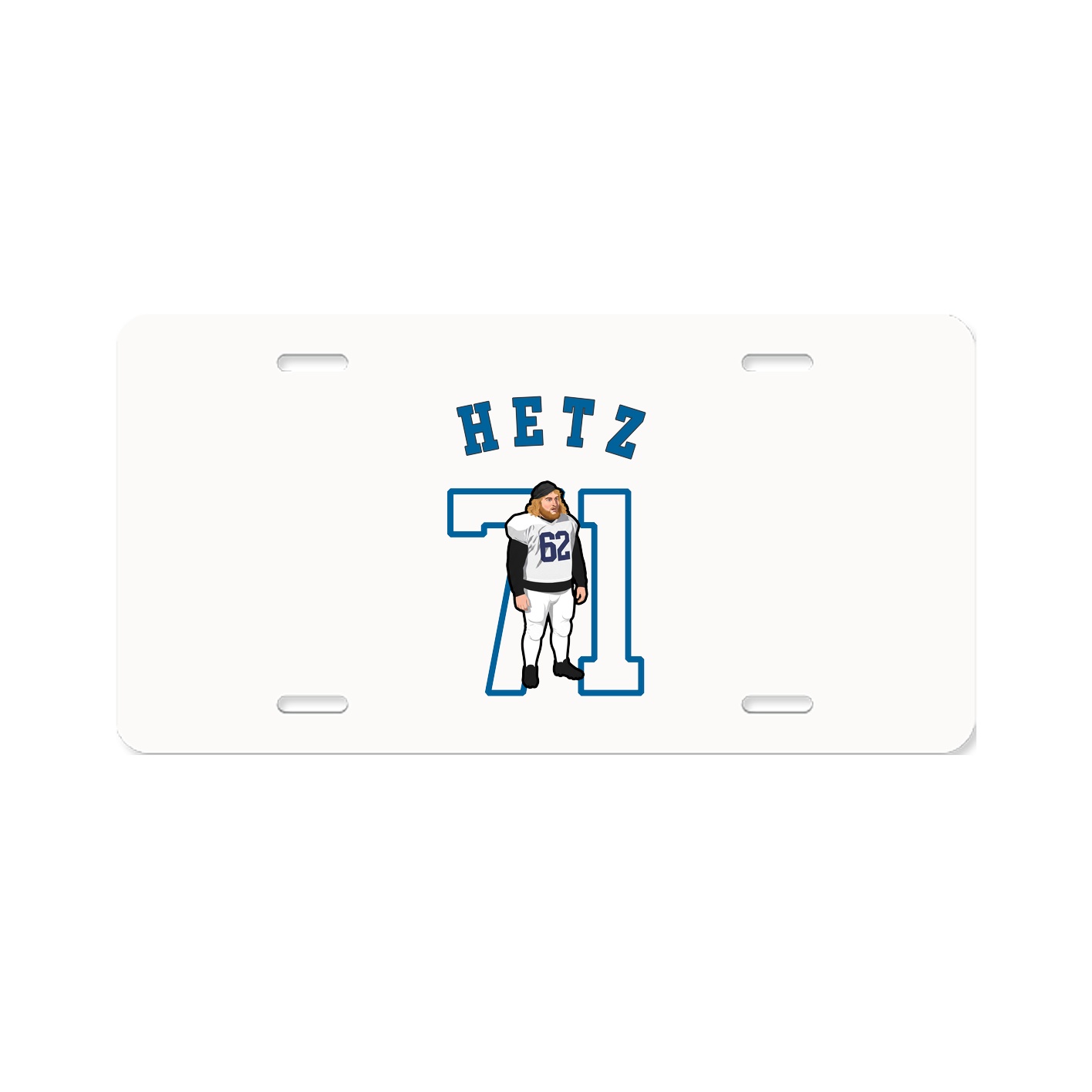 License Plate — Shirsey Arch in Classic