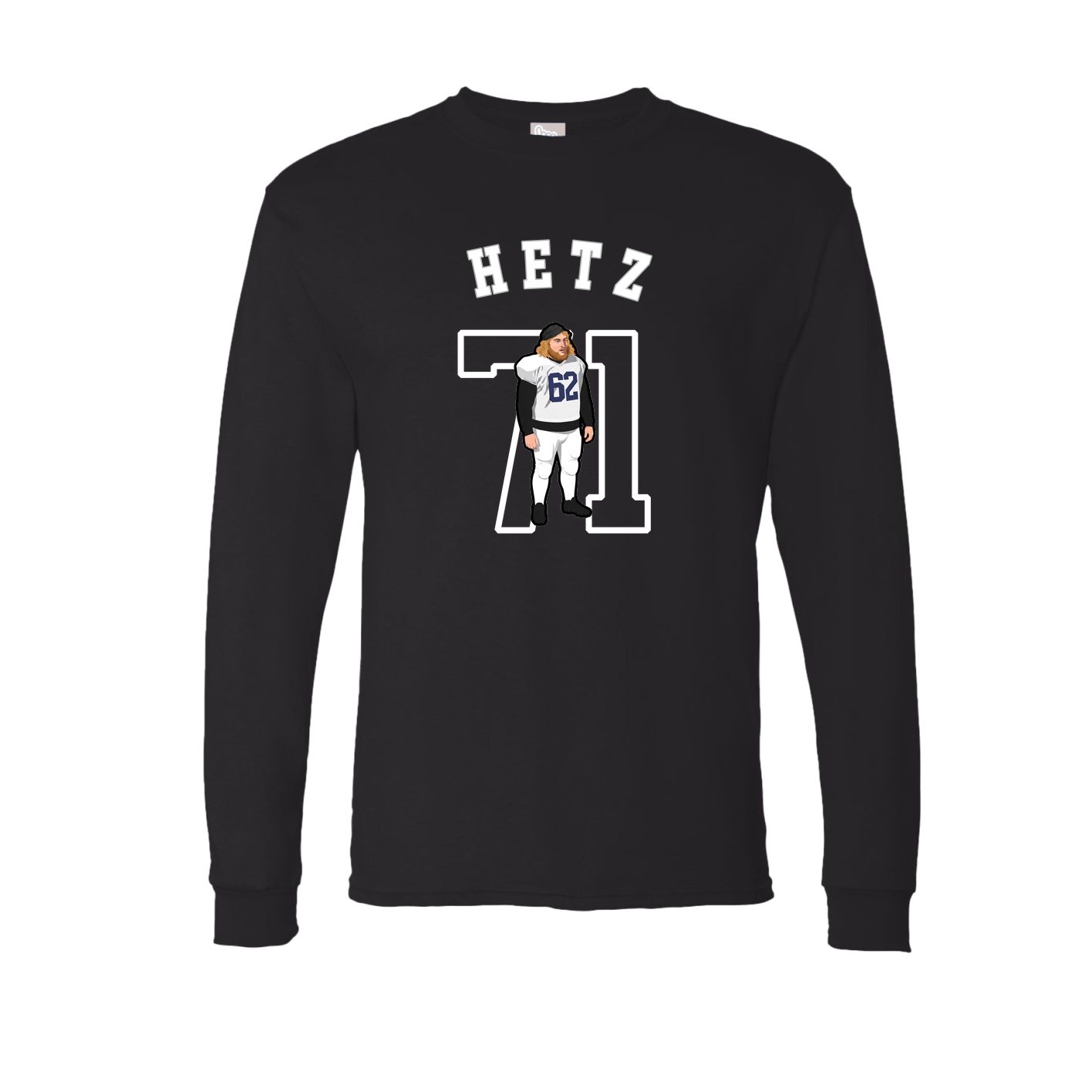 Long Sleeve Tee — Shirsey Arch in Black