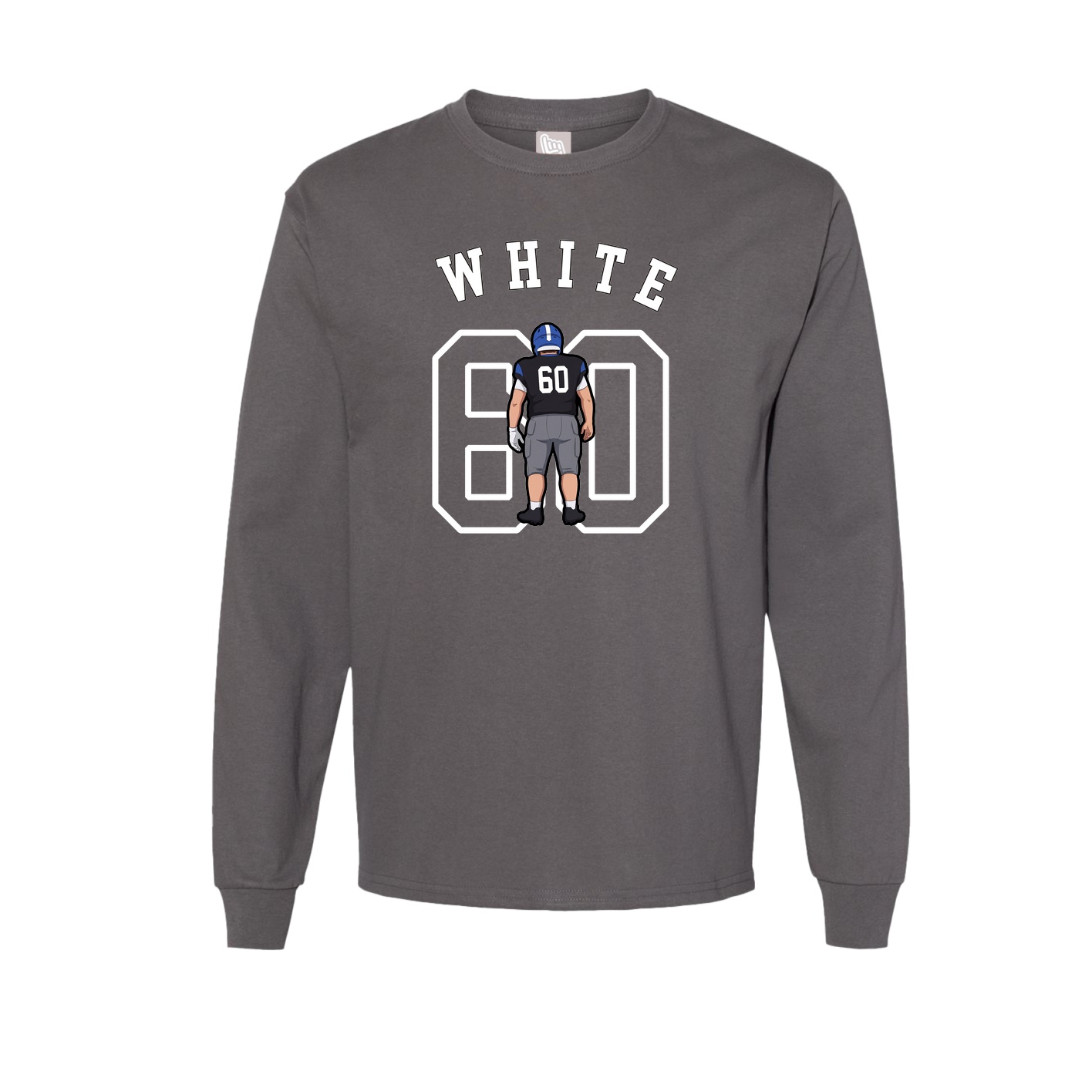 Long Sleeve Tee — Shirsey Arch in Grey