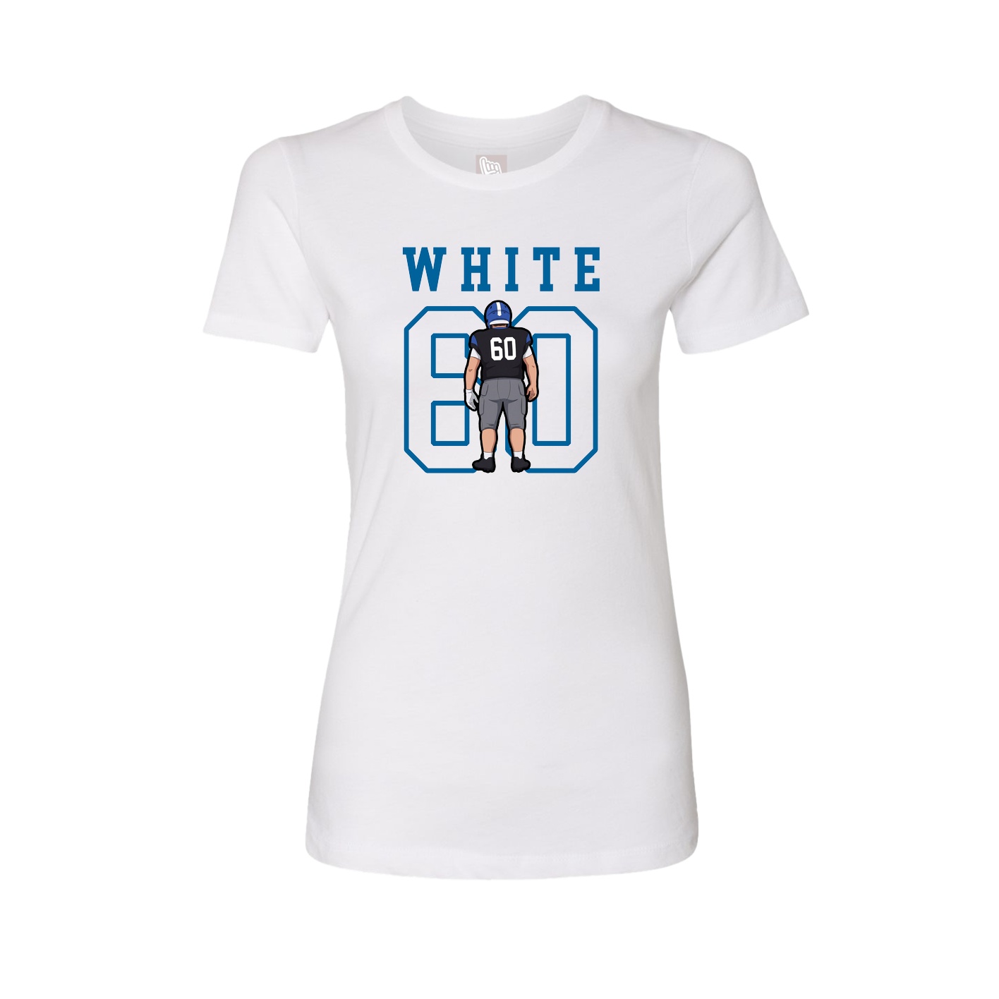 Fitted Women's Tee — Shirsey in White