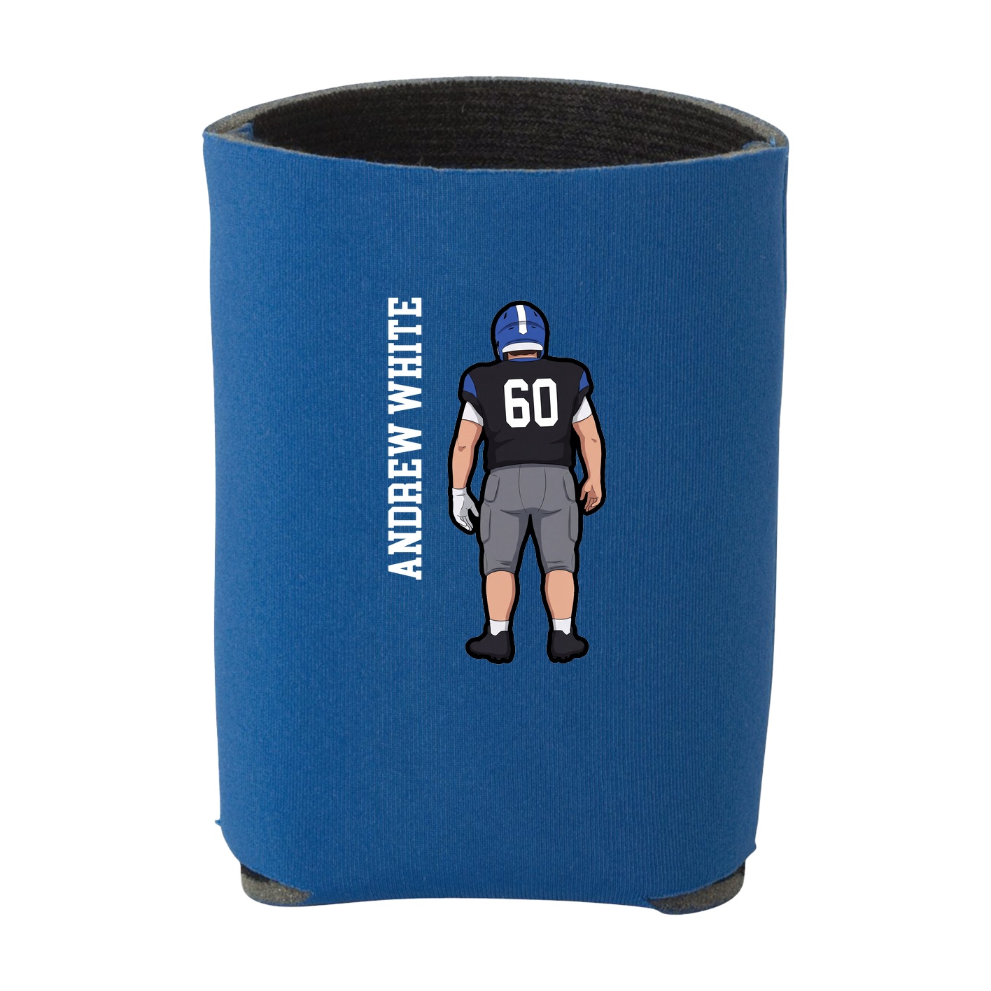Can Holder — Name Vertical in Royal