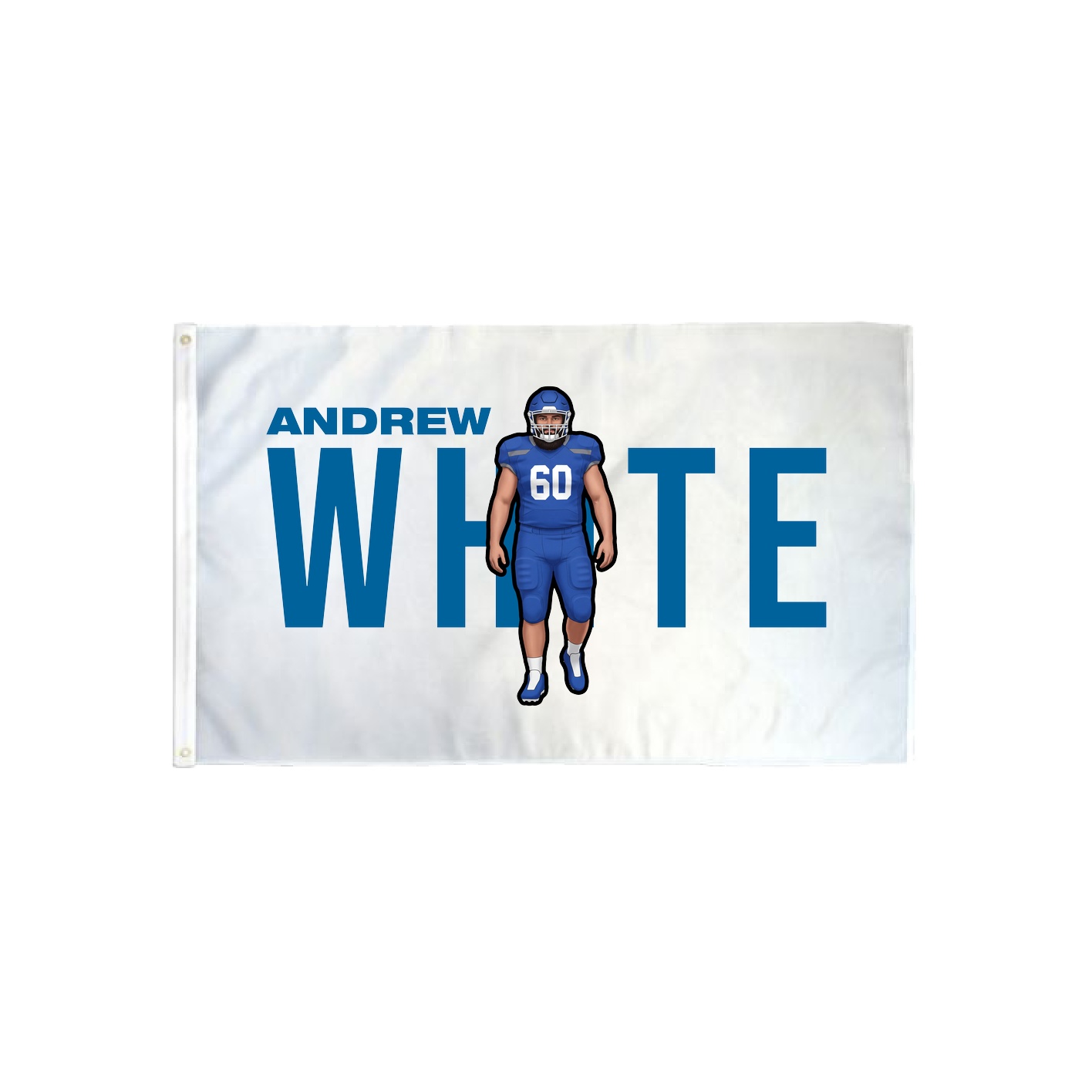 3x5 Flag — Player Name in Classic