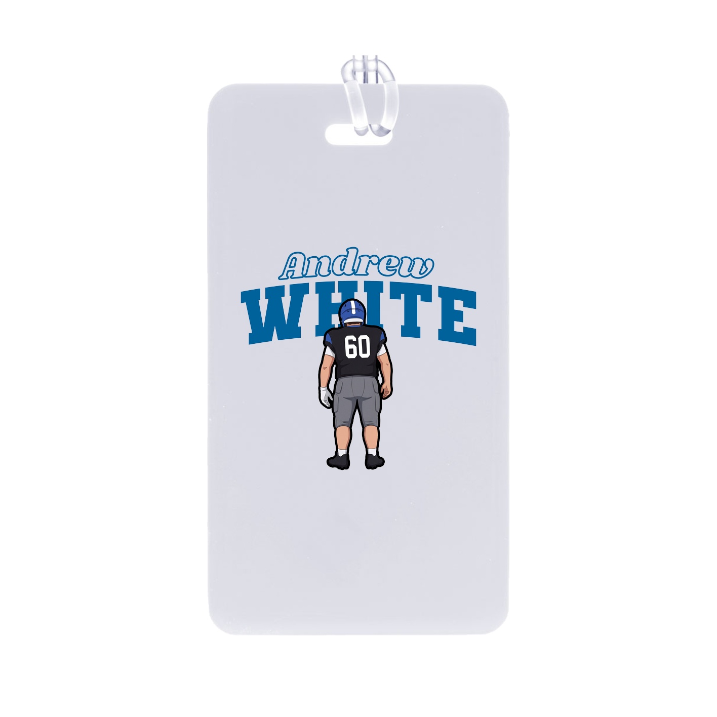Bag Tag — Name Arch in Classic