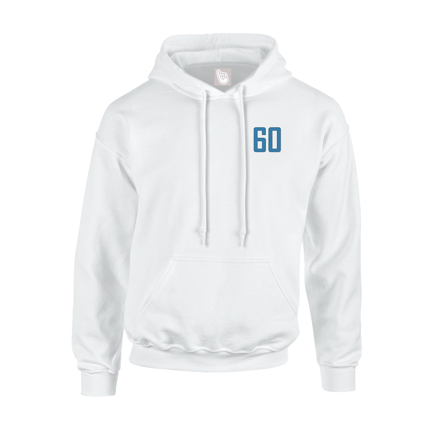 Youth Hoodie — Front Shirsy in White