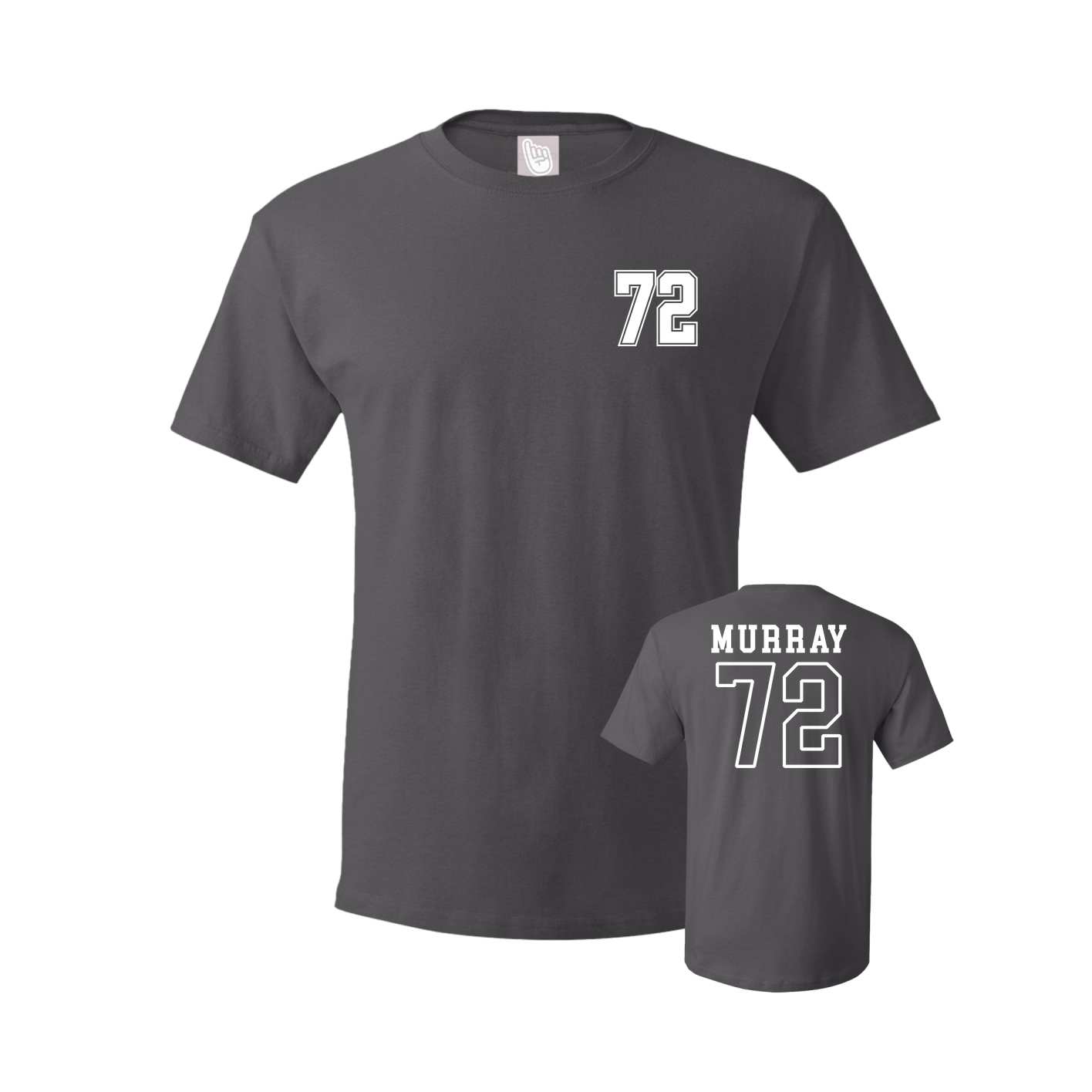 Tee — Chest Back in Grey