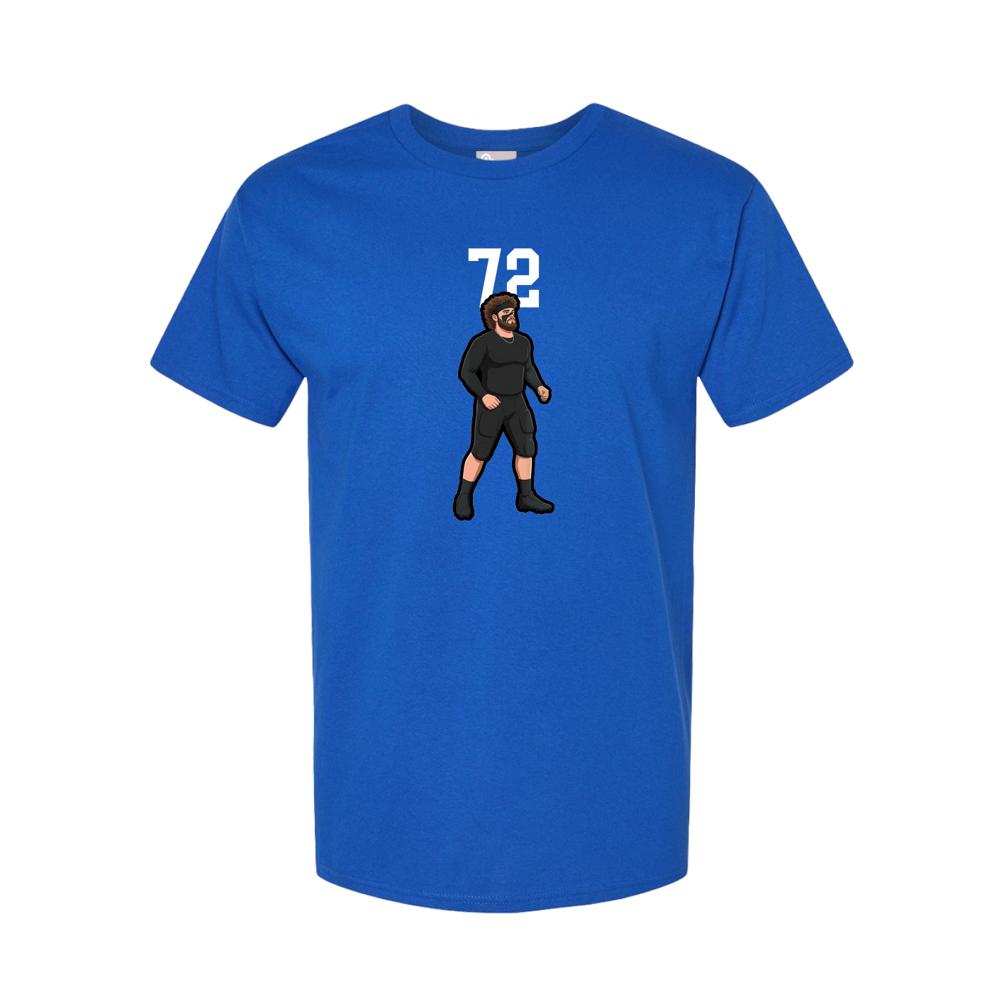 Youth Tee — Number Top in Royal