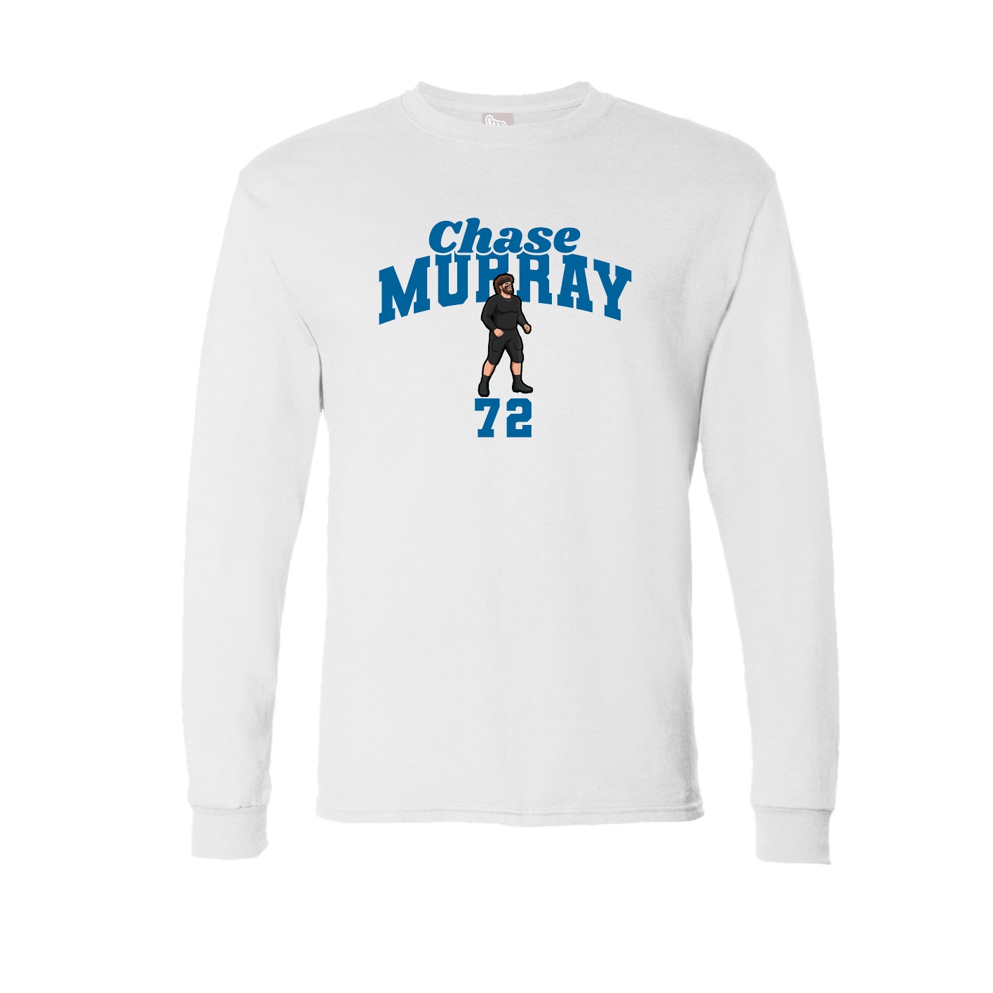 Long Sleeve Tee — Signature Arch in White