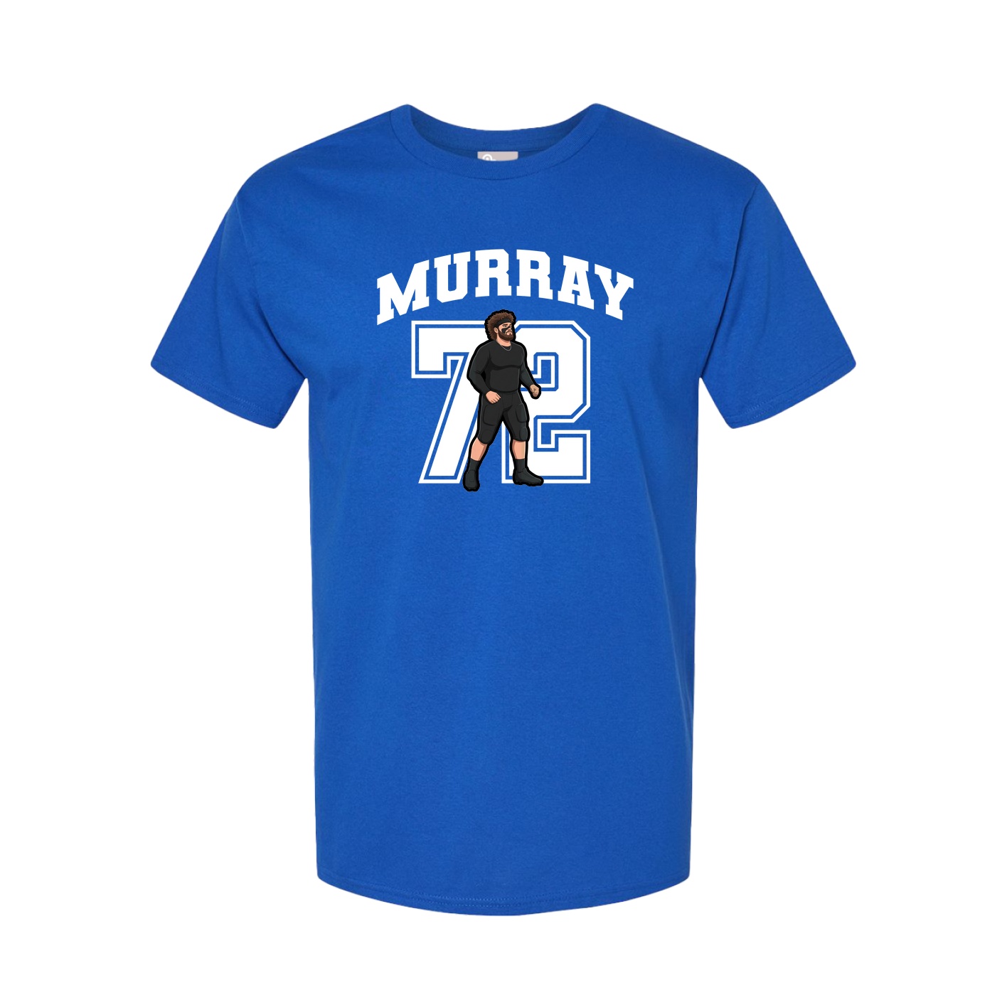 Youth Tee — Number in Royal
