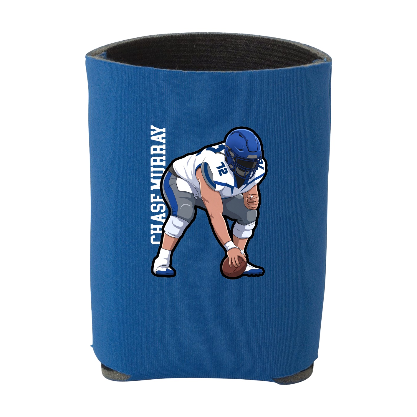 Can Holder — Name Vertical in Royal