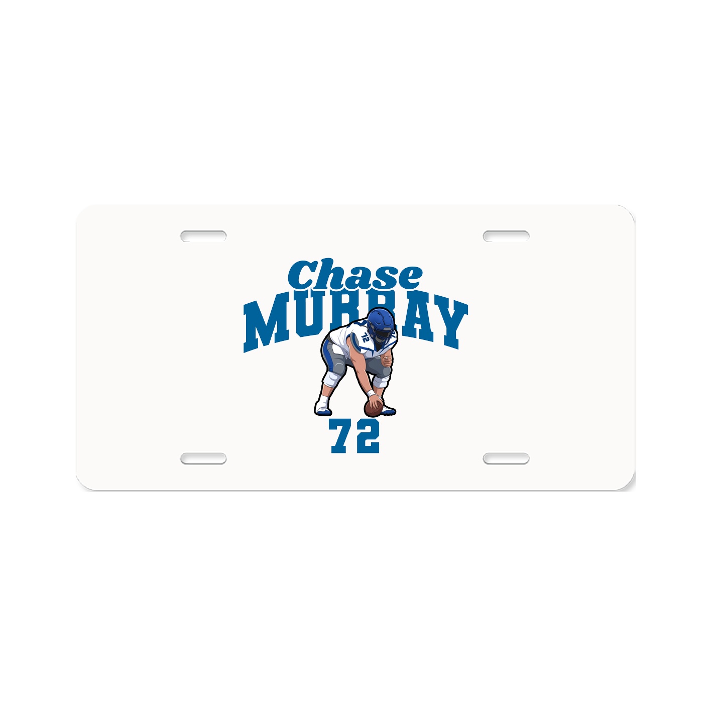 License Plate — Signature Arch in Classic
