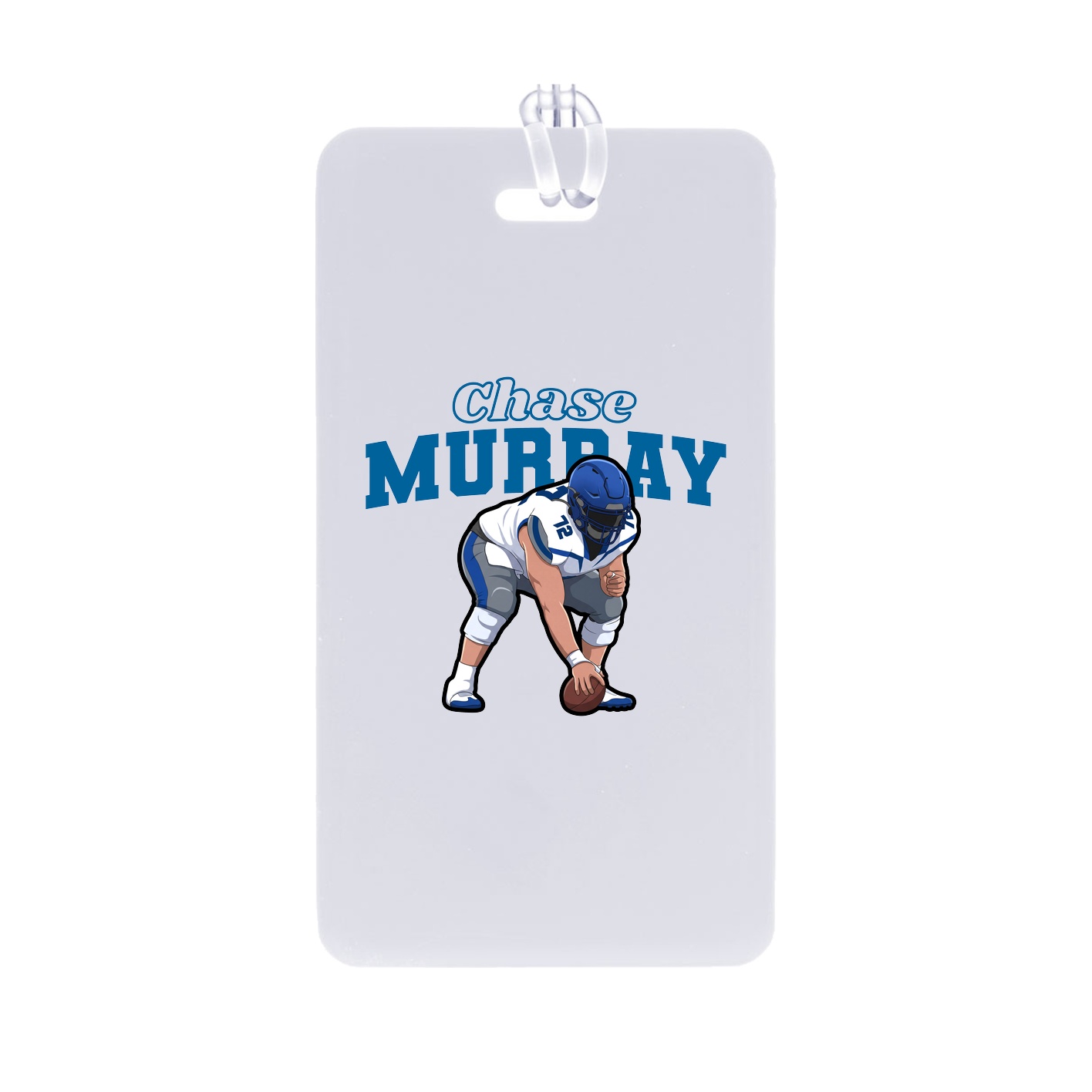 Bag Tag — Name Arch in Classic