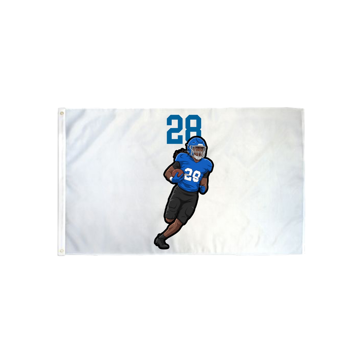 3x5 Flag — Number Top in Classic