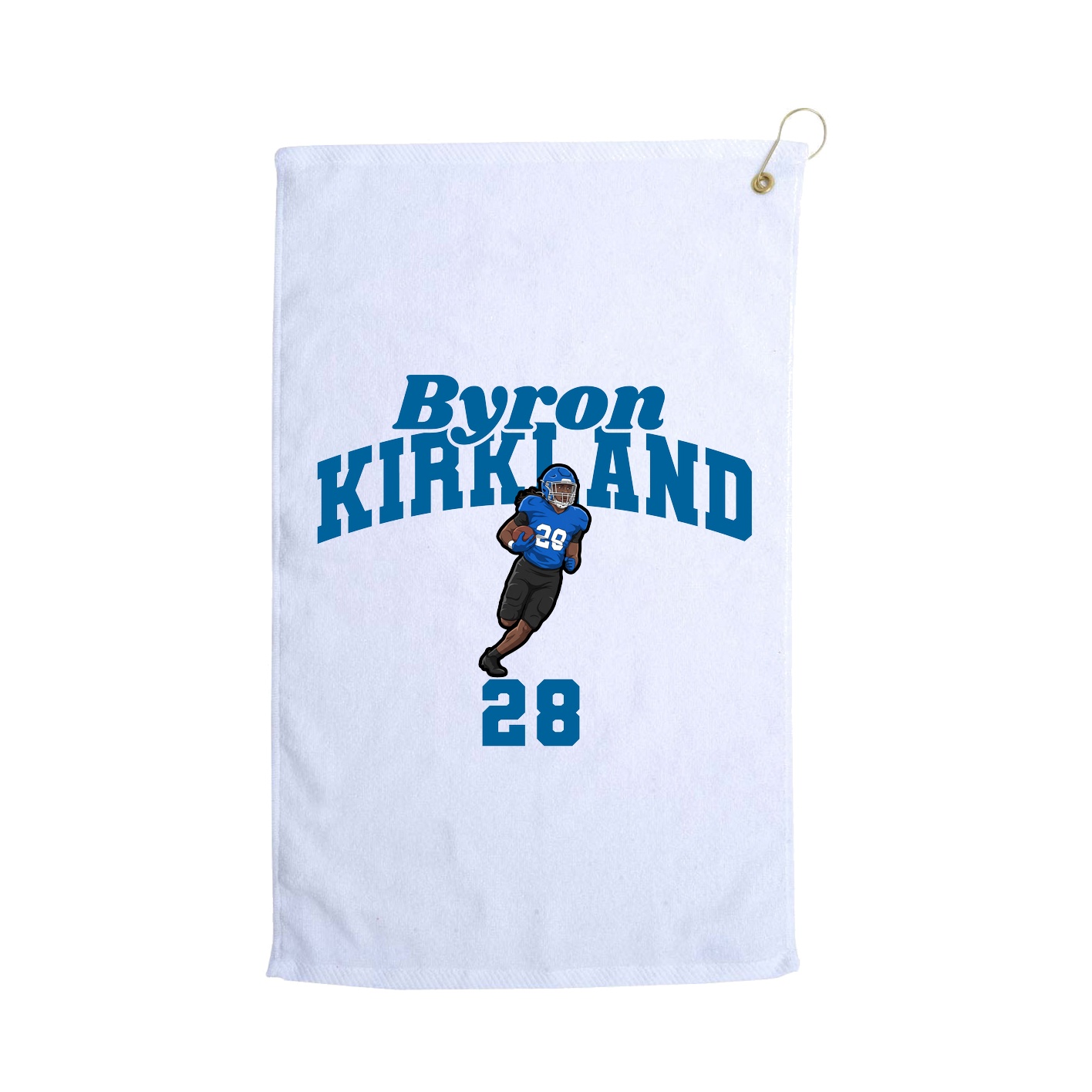 Golf Towel — Signature Arch in White