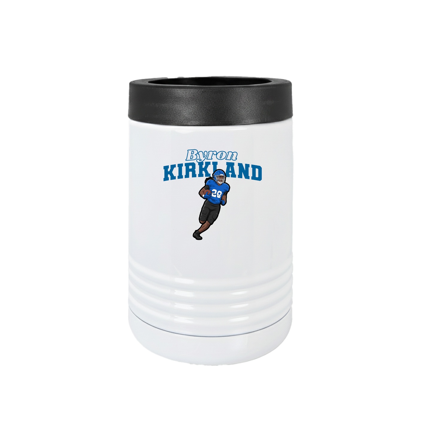 Beverage Holder — Name Arch in White