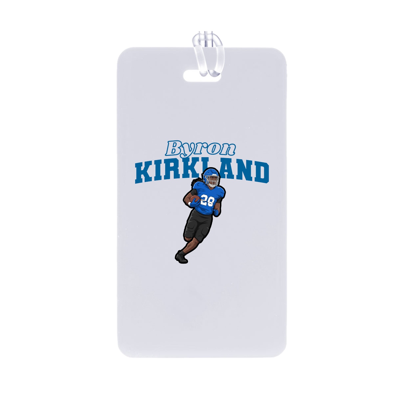 Bag Tag — Name Arch in Classic