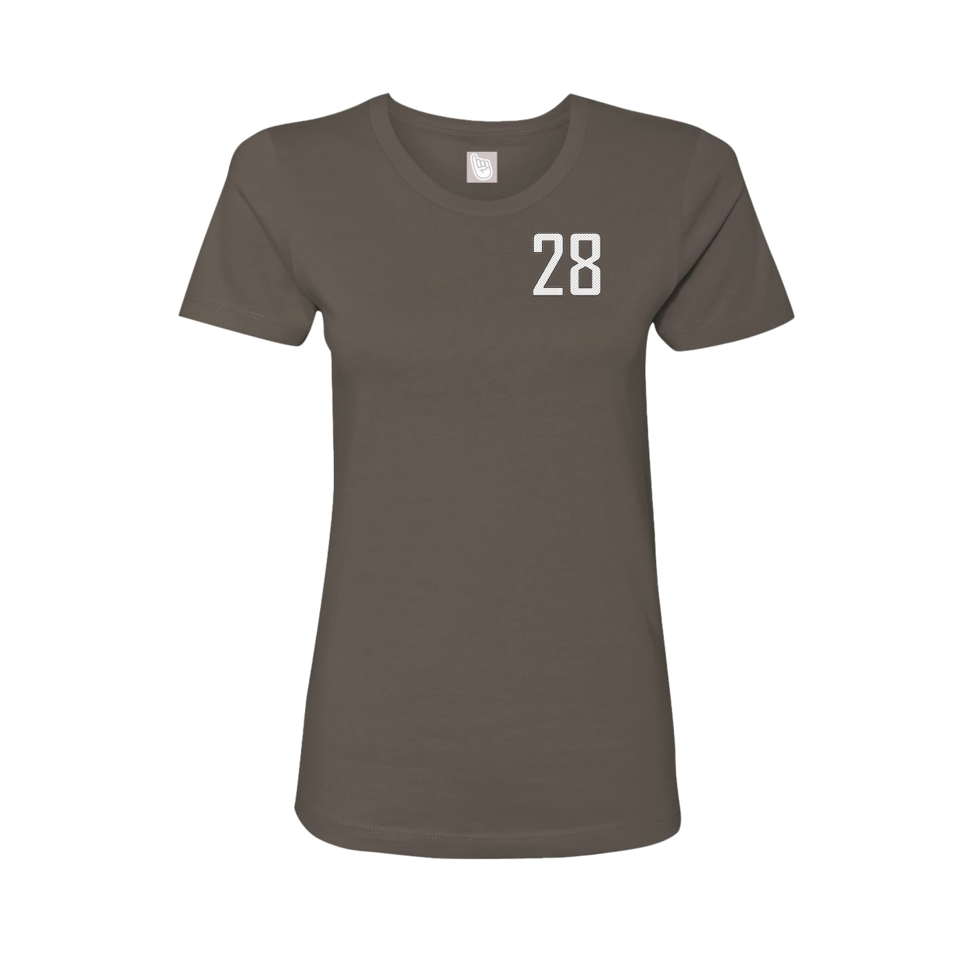 Womens Tee — Front Shirsy in Grey