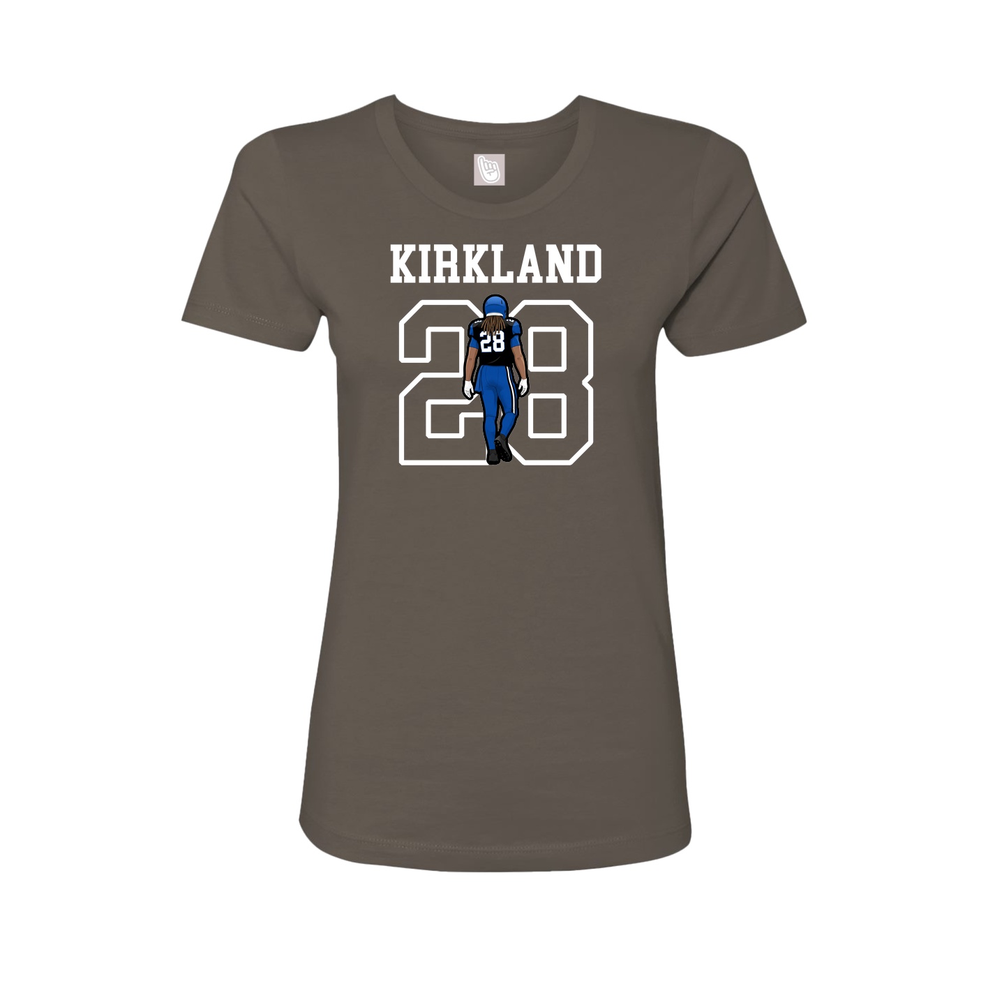 Fitted Women's Tee — Shirsey in Grey