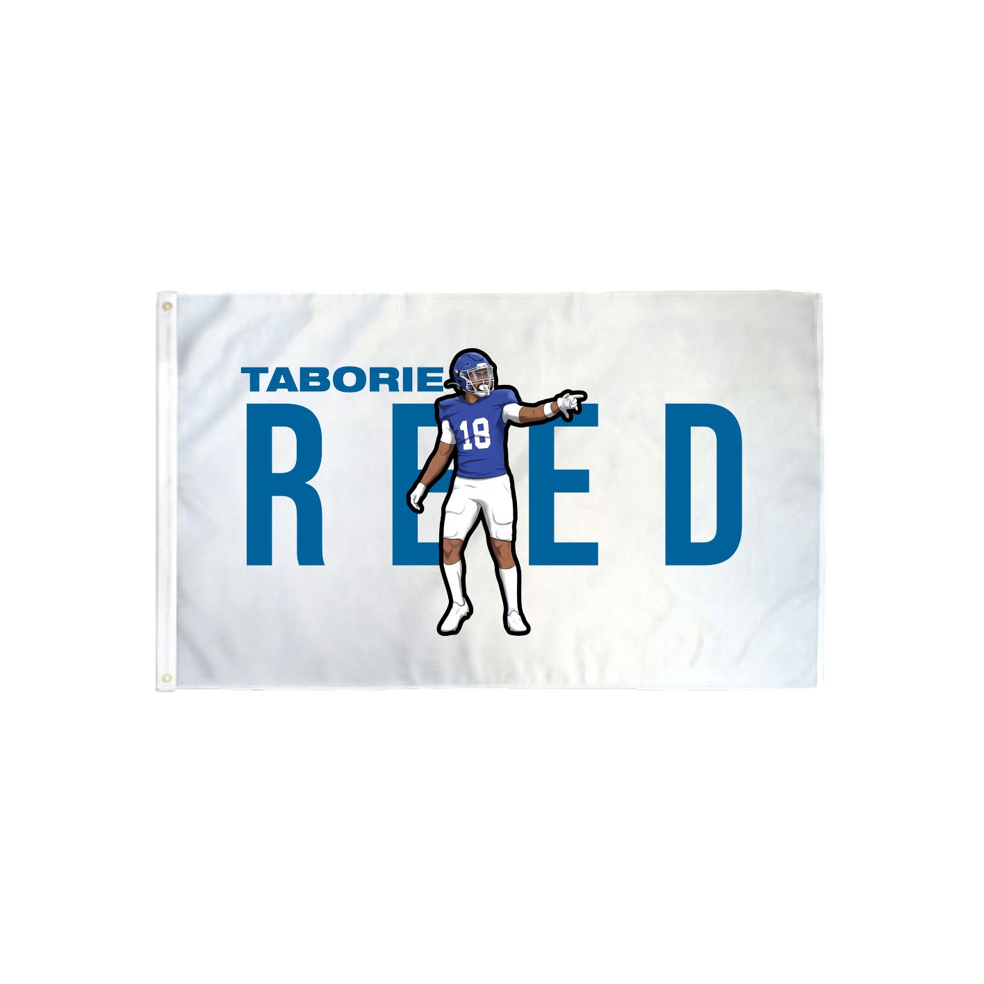3x5 Flag — Player Name in Classic