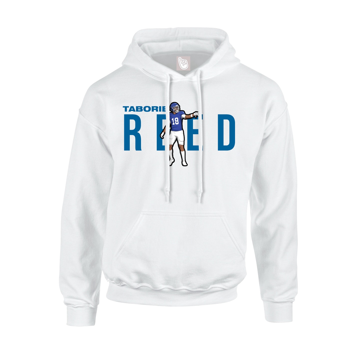 Hoodie — Player Name in White