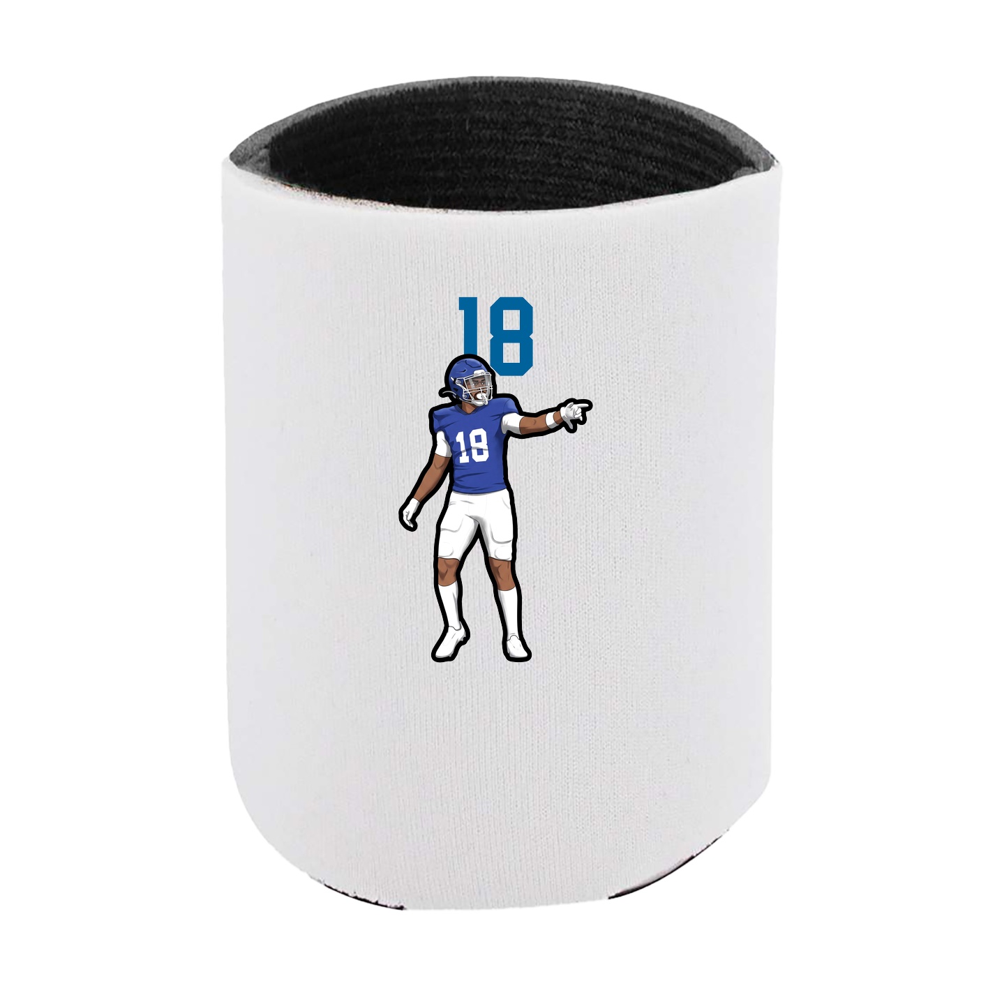 Can Holder — Number Top in White