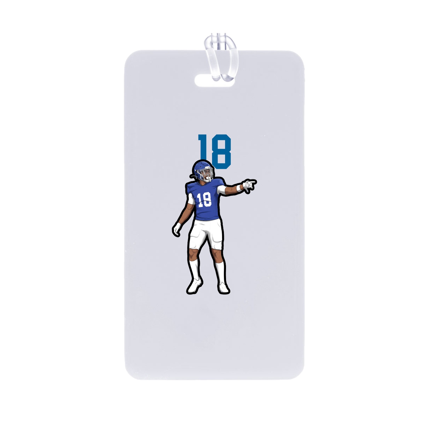 Bag Tag — Number Top in Classic