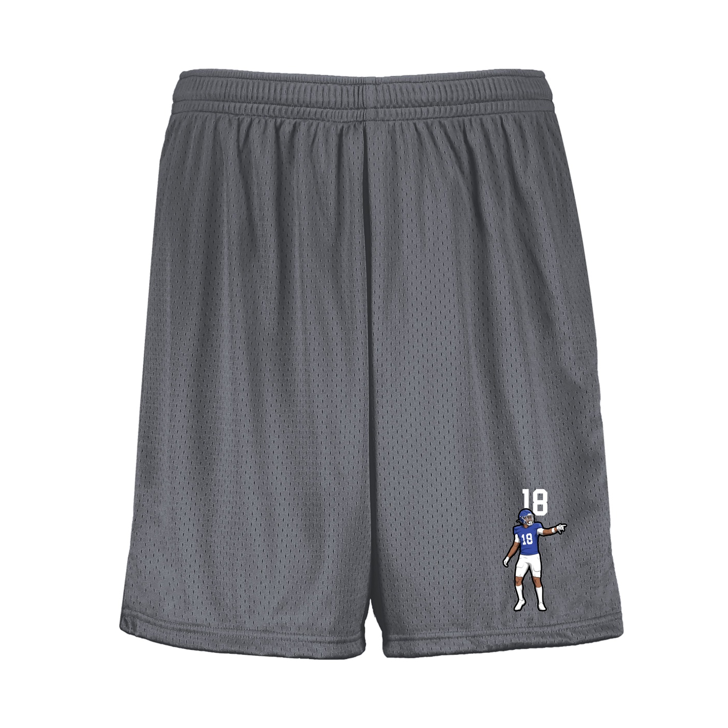 Shorts — Number Top in Grey