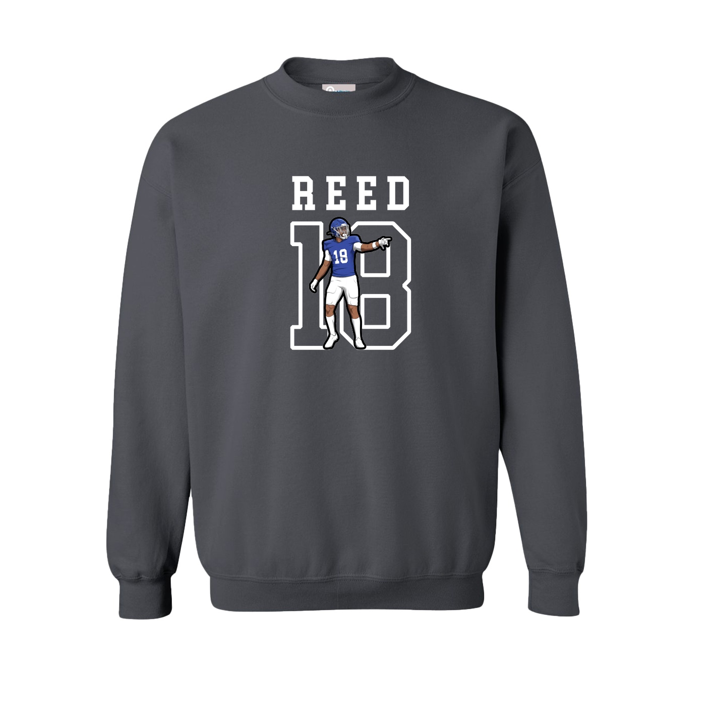 Fleece Crew — Shirsey in Grey