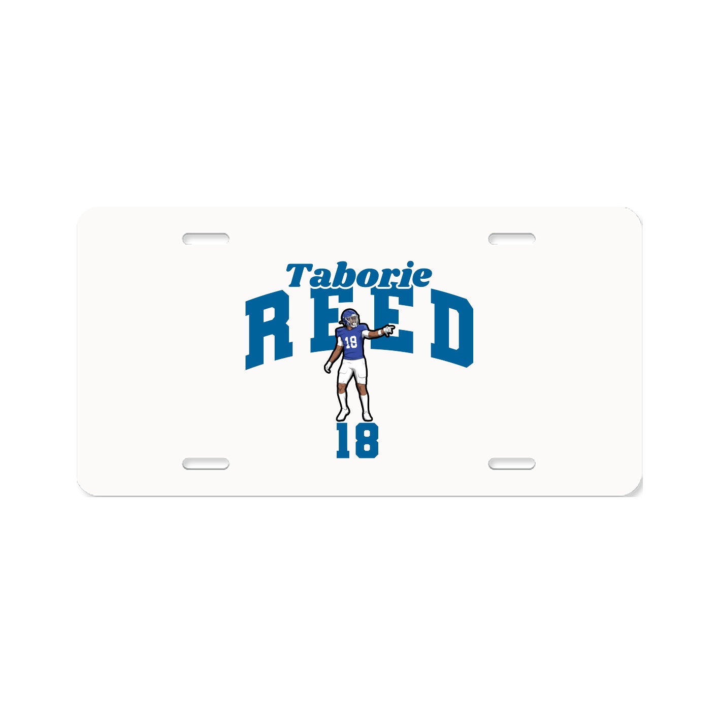 License Plate — Signature Arch in Classic