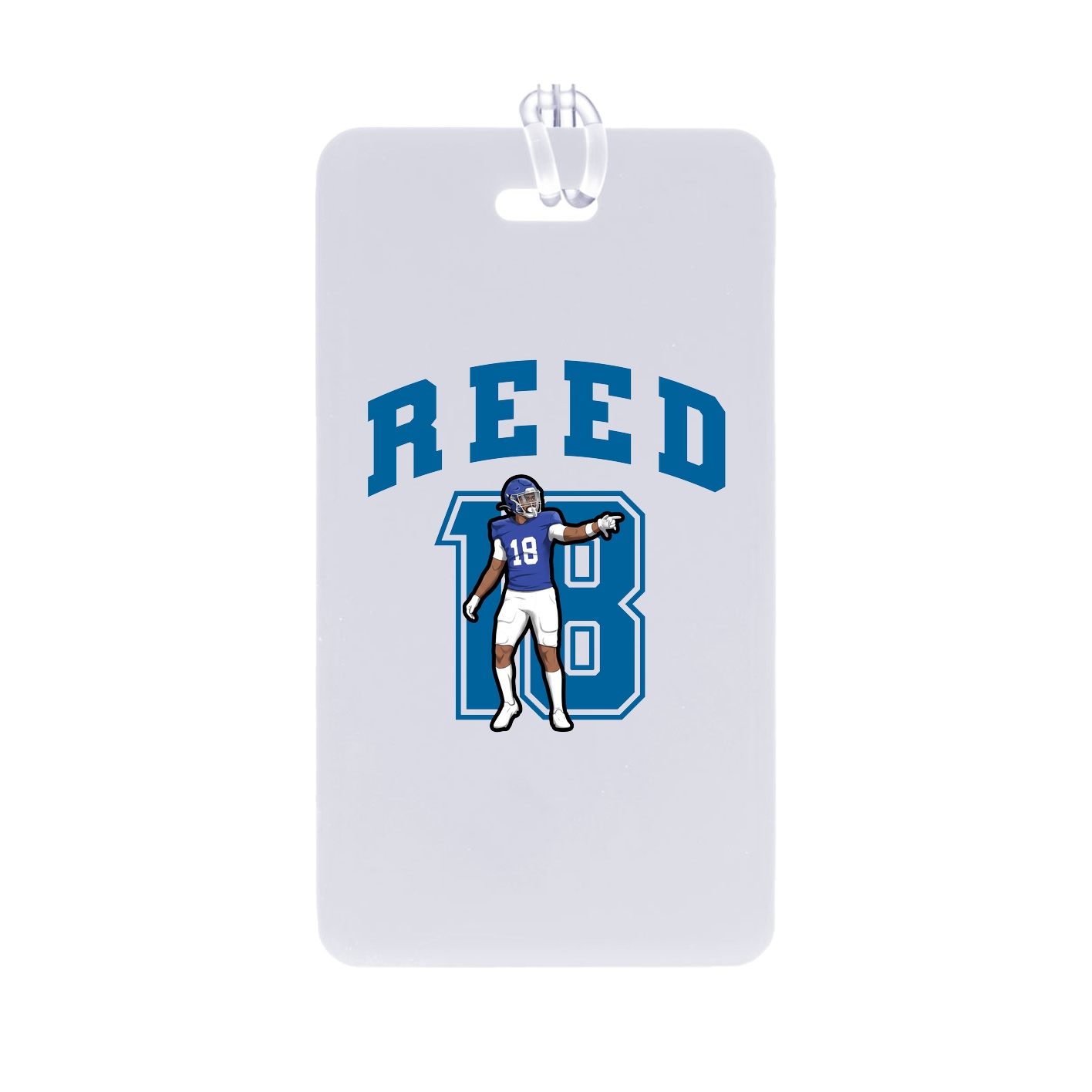 Bag Tag — Number in Classic