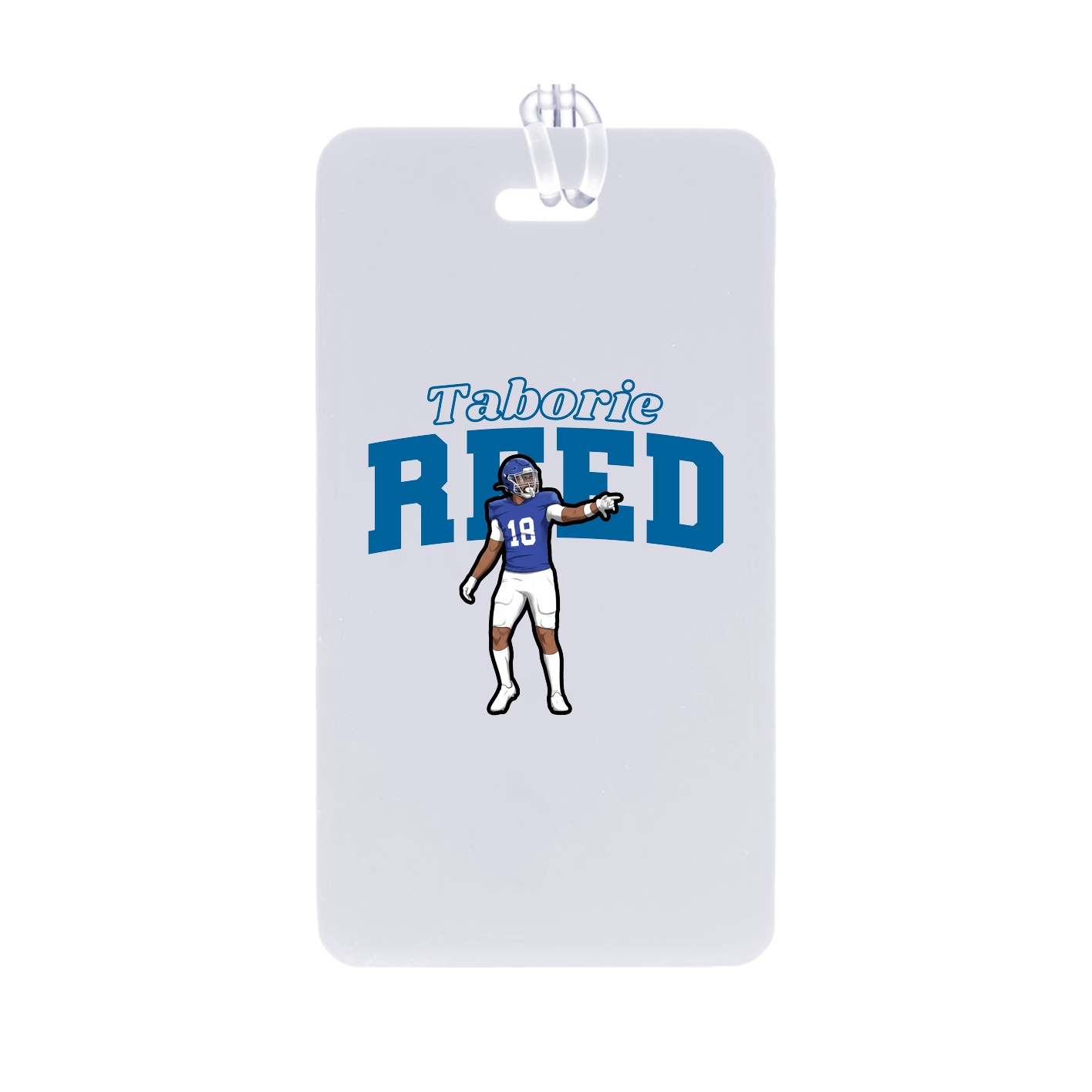 Bag Tag — Name Arch in Classic