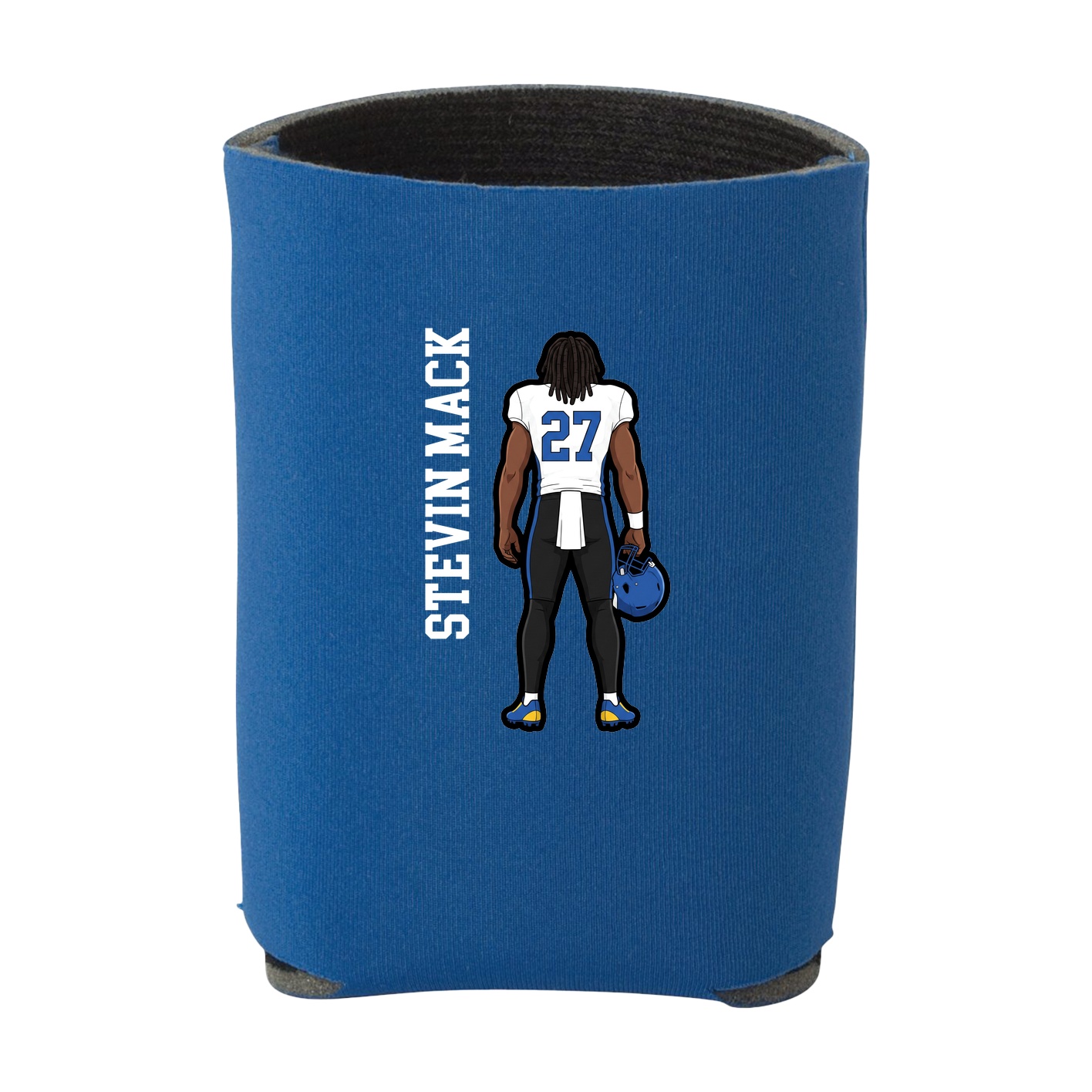 Can Holder — Name Vertical in Royal