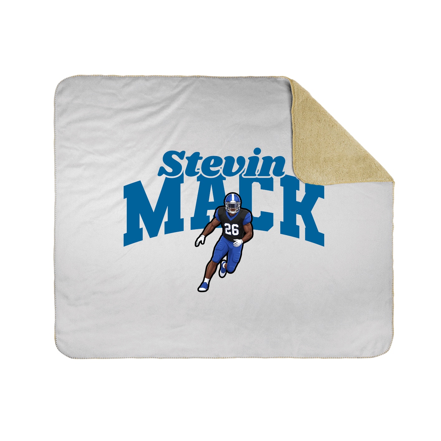 Throw Blanket — Signature Arch in White