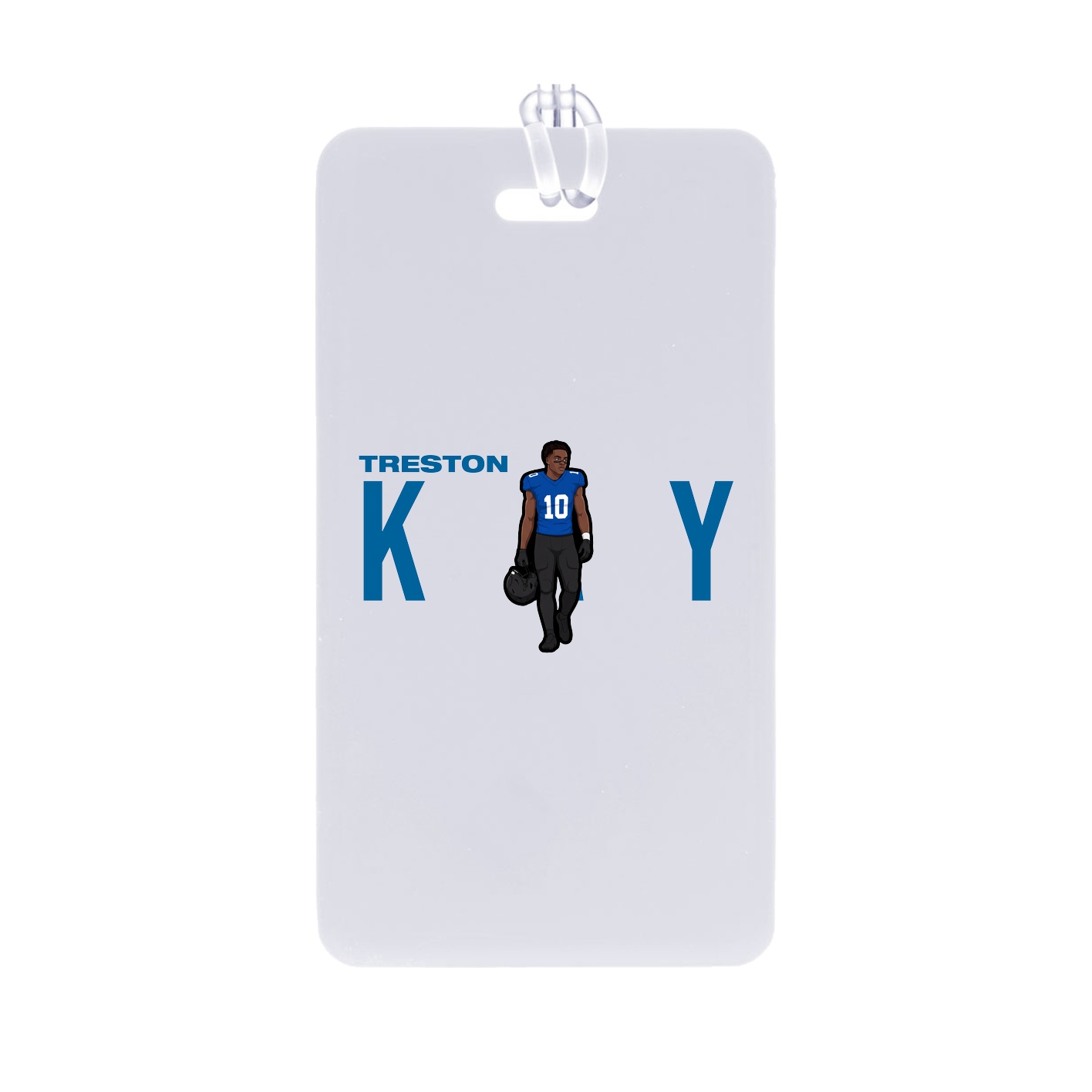Bag Tag — Player Name in Classic