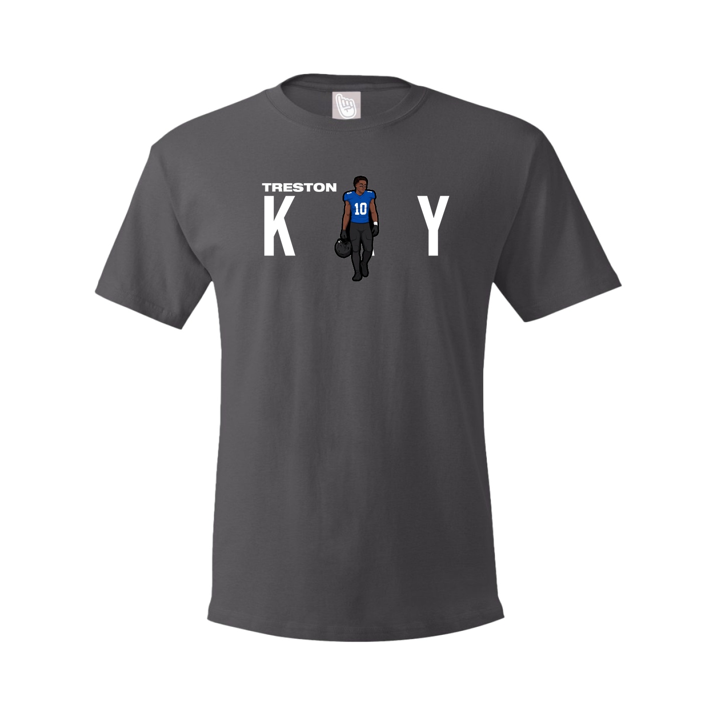 Tee — Player Name in Grey
