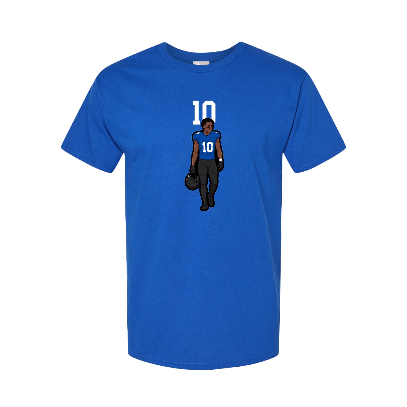 Tee — Number Top in Royal