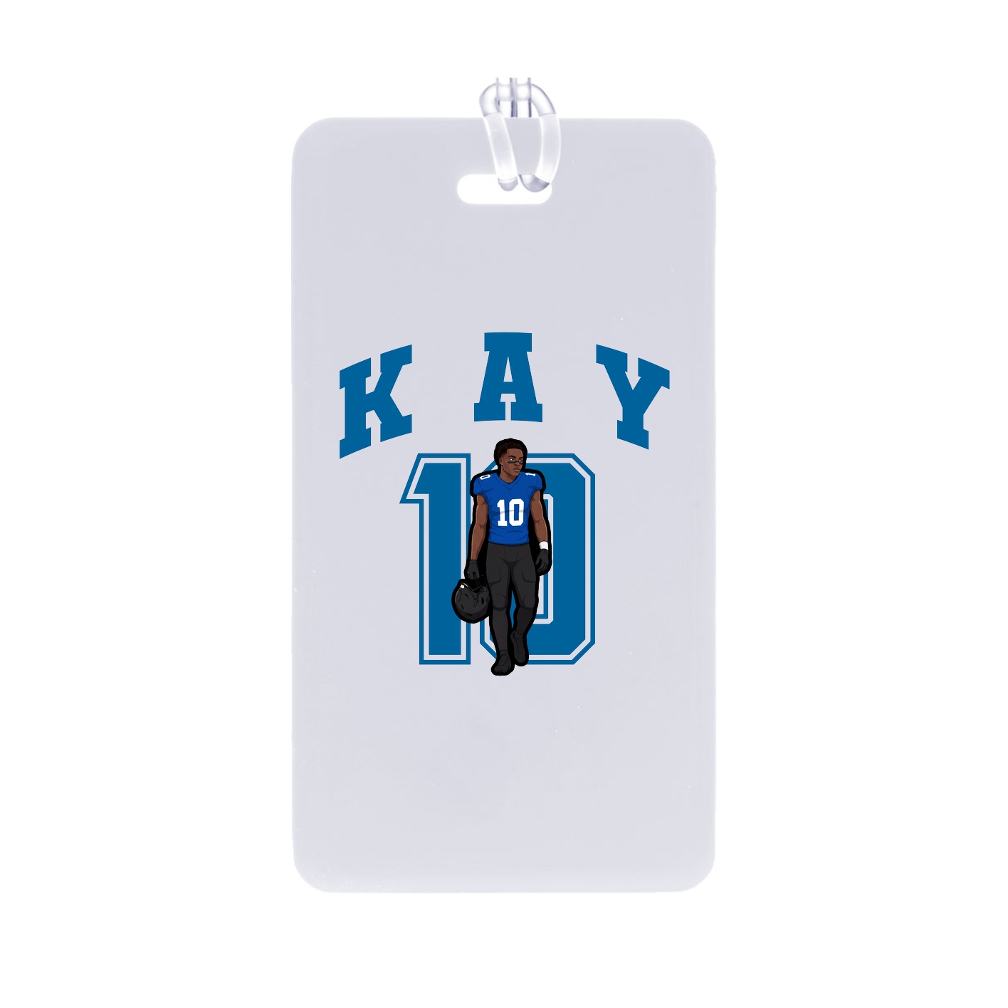 Bag Tag — Number in Classic
