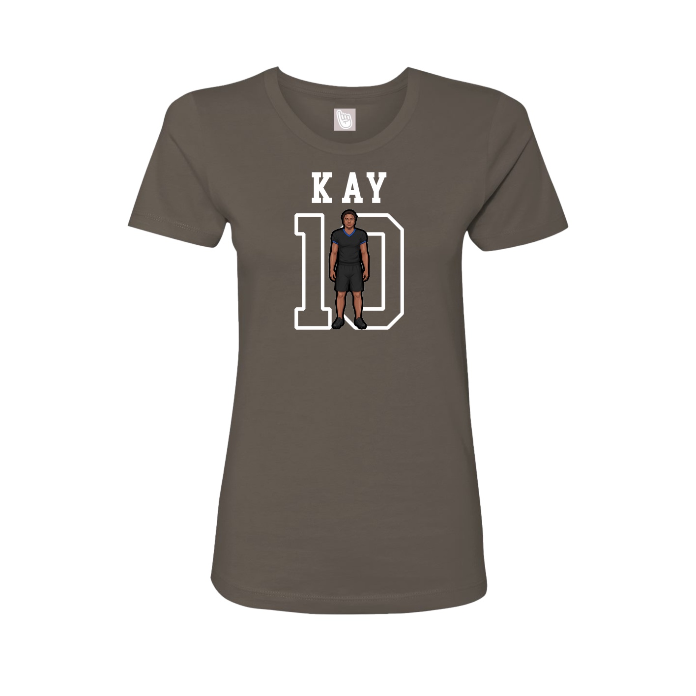 Fitted Women's Tee — Shirsey in Grey